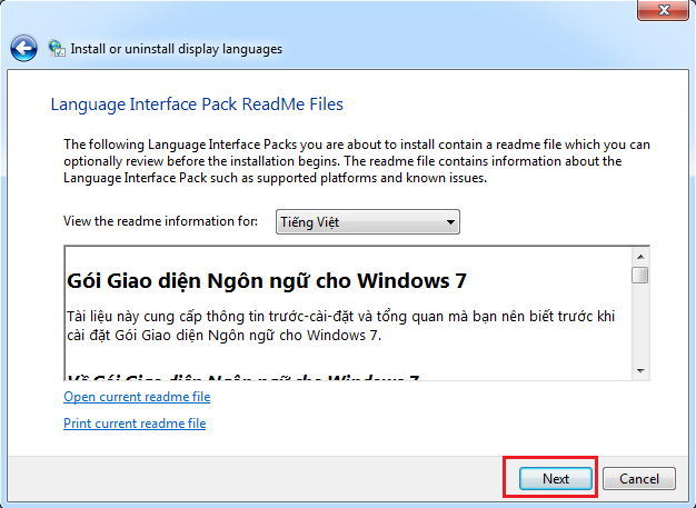 Hướng Dẫn Cài Ngôn Ngữ Tiếng Việt Cho Windows 7 | Thuthuattienich.Vn