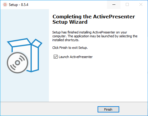 Download ActivePresenter miễn phí - Quay video, chụp ảnh màn hình Windows 9
