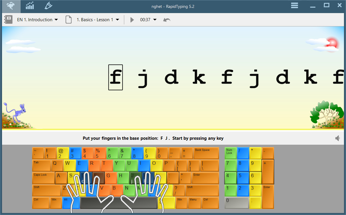 Rapid Typing Tutor